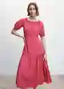 Vestido Prettyl-H Fucsia Talla S Mujer Mango