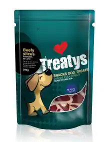 Treatys Snack para Perro Beefy Slices Rebanada de Carne 