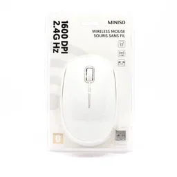 Mouse Inhalambrico Blanco