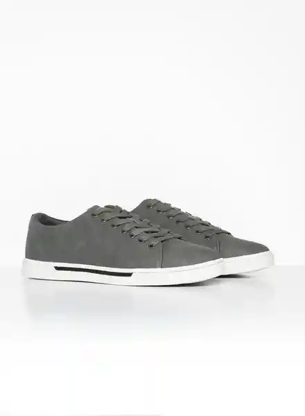 Kenneth Cole Tenis Casual Hombre Gris T. 42