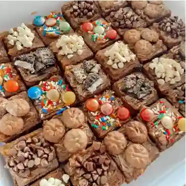X30 Mini Brownies Topping