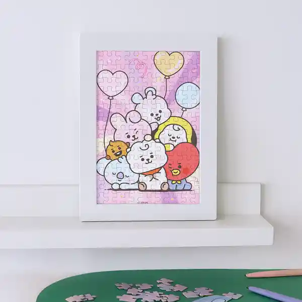 Rompecabezas Enmarcado de Serie Bt21 Miniso