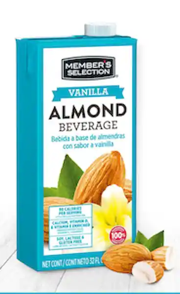 Members Selection Bebida de Almendras Sabor a Vainilla