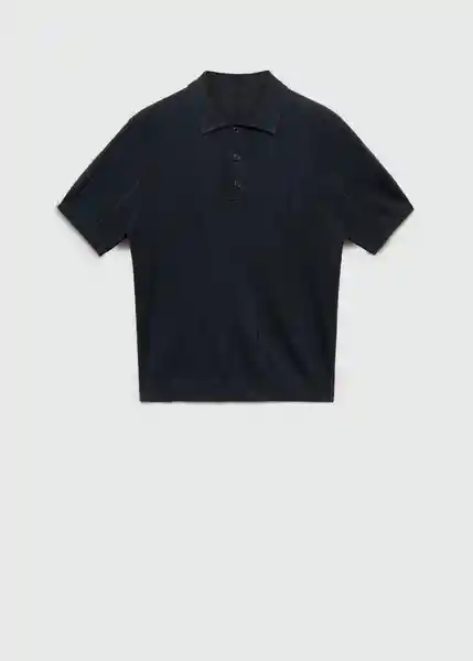 Polo Laforja Navy Talla XXL Hombre Mango