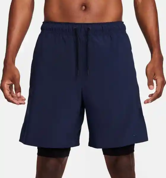 Nike Short Dri-Fit Unlimited Wvn 2In1 Para Hombre Azul Talla S