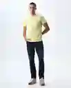 Camiseta Hombre Amarillo Talla XL 841G000_AMA120626 Americanino