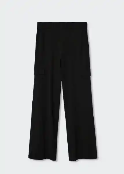 Pantalón Natali Negro Talla Xs Mujer Mango