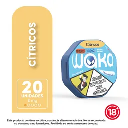 Waka Nicotina Airpouch Cítricos (3 mg)