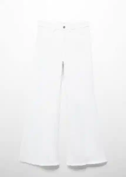 Jean Widefit Blanco Talla 21 Niñas Mango