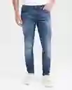 Jean Super Slim Fit Rider Azul Francés Medio 32 / 32 Chevignon