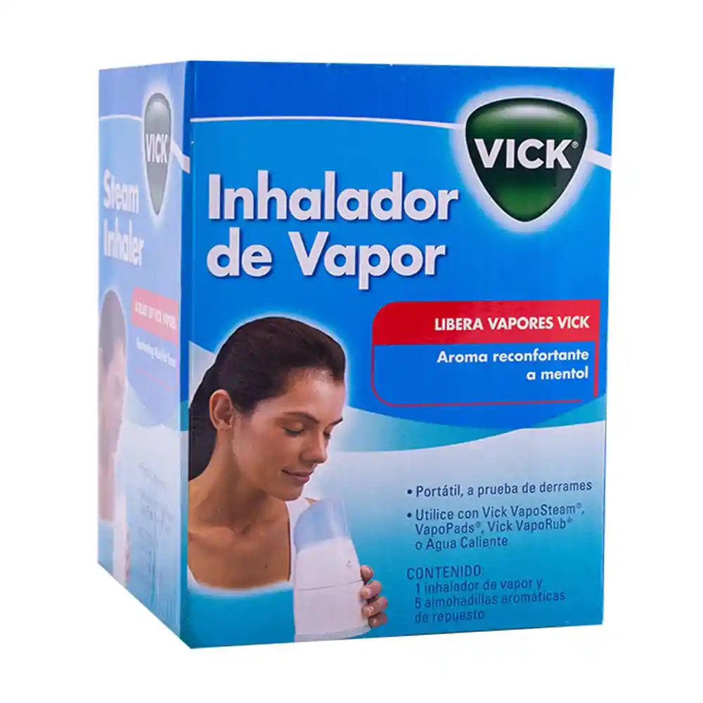 Vicks Inhalador de Vapor Facial Portátil