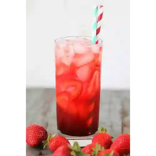 Soda Strawberry 16 Oz