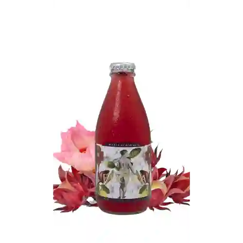 Soda Flora Limon Flor de Jamaica