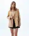 Buzo Mujer Beige Talla S 629f010 Americanino