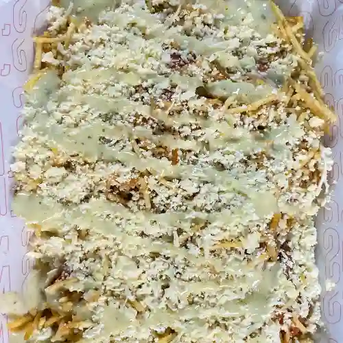 Salchipapa Personal 4 Carnes