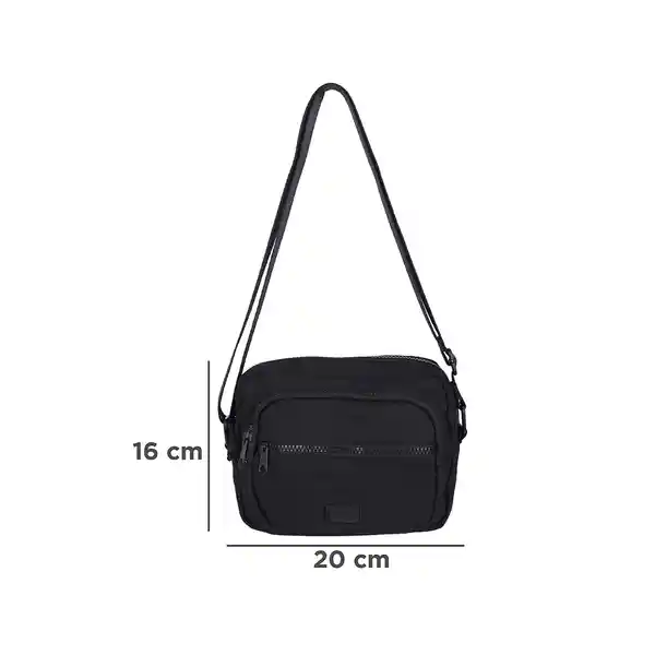 Bolso Crossbody Serie Neutral Style Negro Miniso