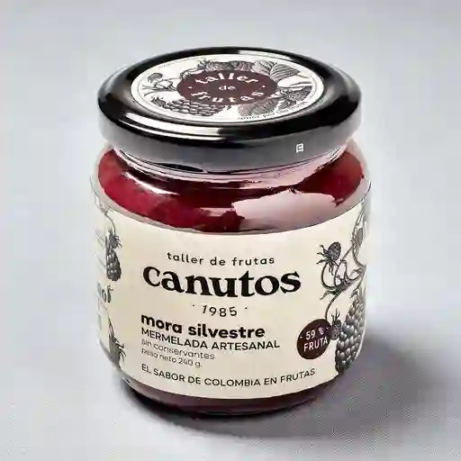 Mermelada de mora silvestre 240g.