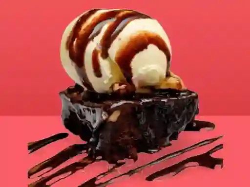 Brownie con Helado