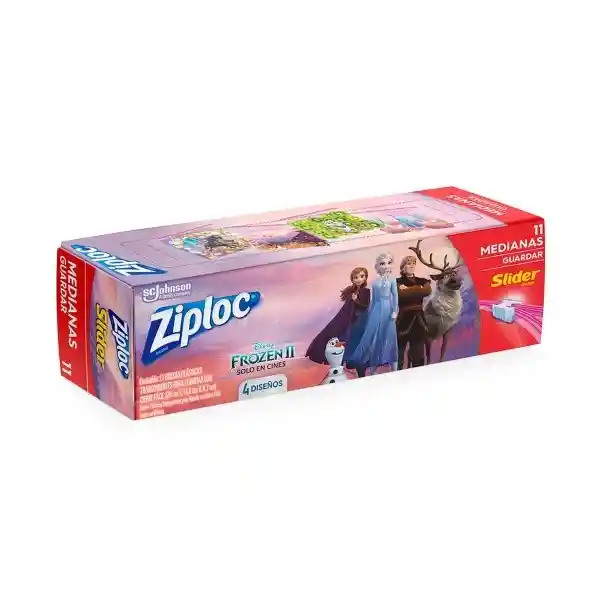 Ziploc Bolsa Plastica Frozen Slider