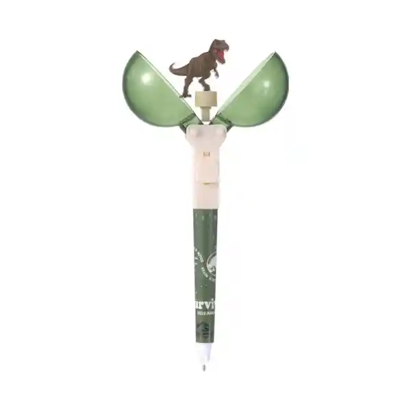 Esfero Con Tiranosaurio Serie Jurassic World Negro Miniso