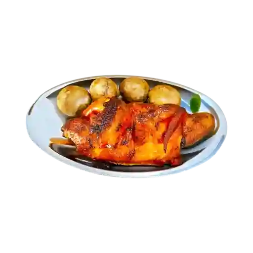 Medio Pollo Asado O Frito.