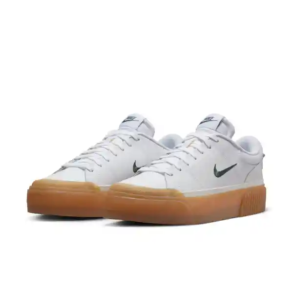 Nike Zapatos Wmns Court Legacy Lift Para Mujer Blanco Talla 7.5