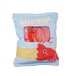 Miniso Almohada de Bocadillos Chips de Camarones