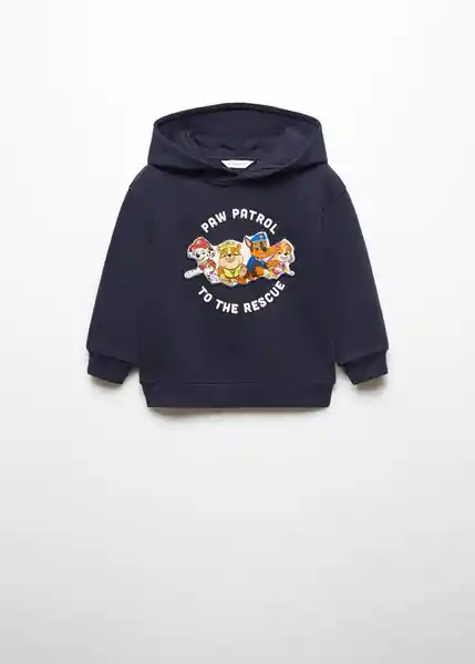 Sudadera Pawpat Navy Talla 66 Niños Mango