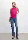 Blusa Maracuyá Fucsia Talla 18 Mujer Mango