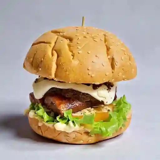 Hamburguesa de la casa