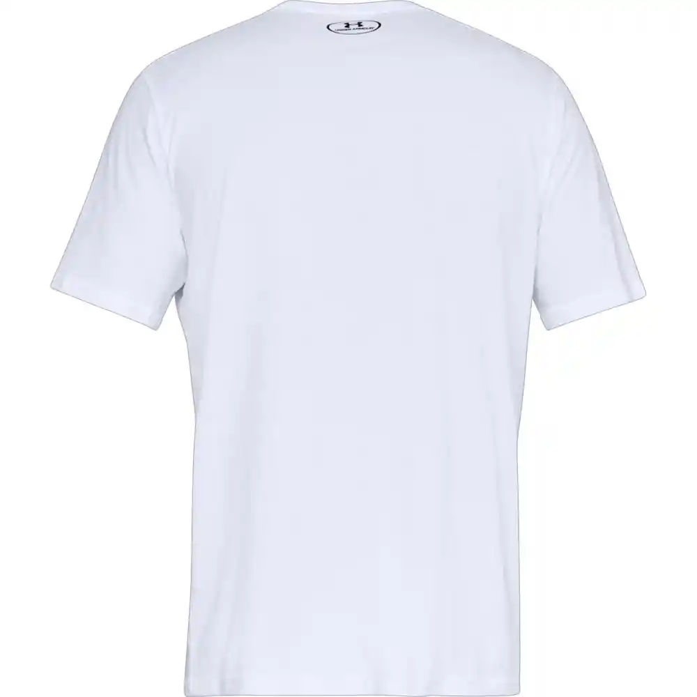 Under Armour Camiseta Sportstyle Left Chest Hombre Blanco SM