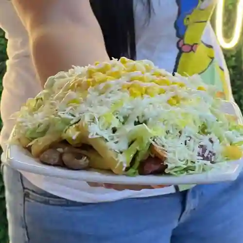Salchipapa Especial
