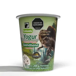 Yogur Entero Guanábana Colanta Vaso x 200 g