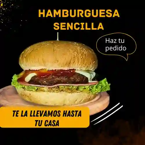 Hamburguesa Sencilla