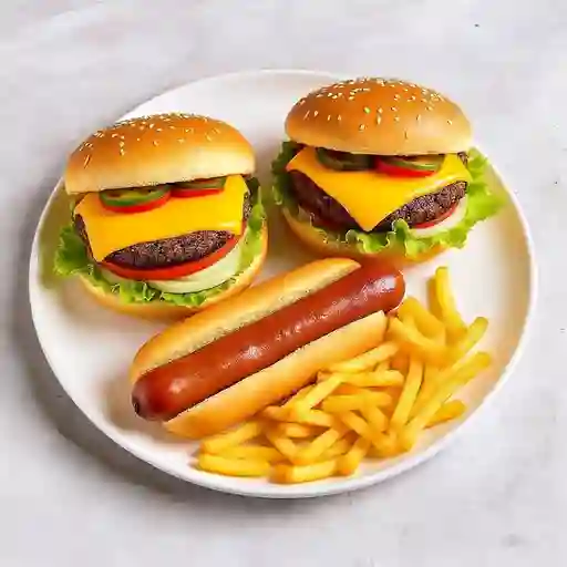 Combo para 3 personas