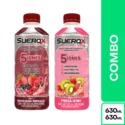 Combo Suerox Fresa Kiwi + Frutos Rojos