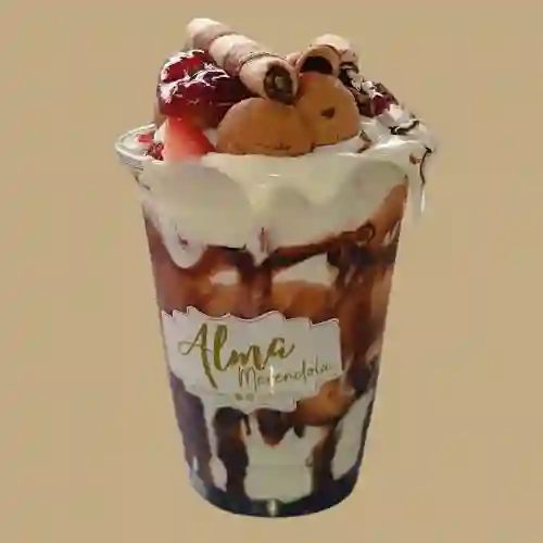 Fresas con Crema y Mini Chips 12 Onzas