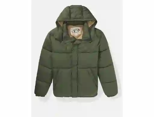 Chaqueta Botones Hombre Verde Talla Medium American Eagle