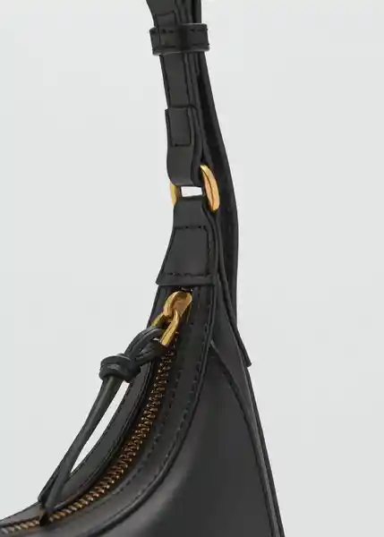 Bolso M Lake Negro Talla 99 Mujer Mango