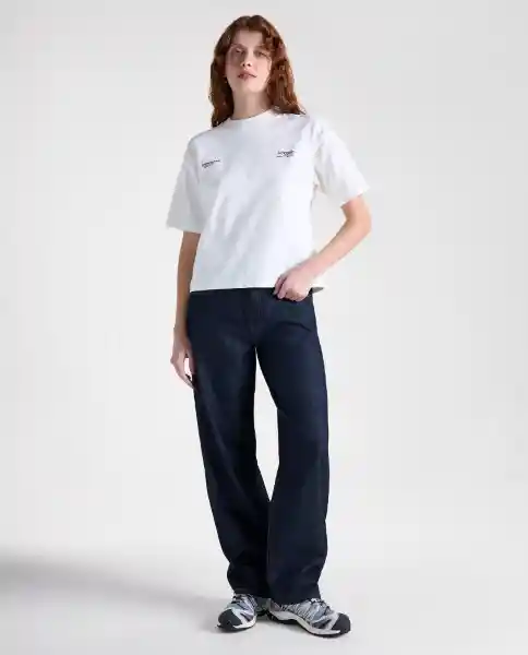 Camiseta Mujer Crudo Talla M 609G000_CRU110606 Americanino