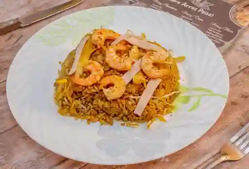 Arroz Pollo y Camarón Media