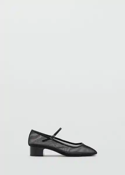 Zapatos Naitis Negro Talla 39 Mujer Mango