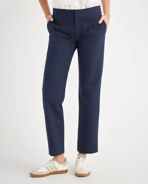 Pantalon Azul Medianoche Ultraoscuro Talla 12 Esprit