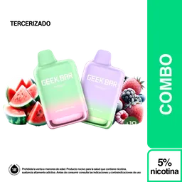 Combo Meloso Max Watermelon Ice + Meloso Max Berry Trio Ice