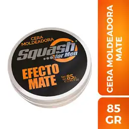 Squash Cera Moldeadora Efecto Mate para Hombres