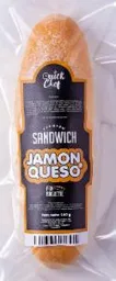 Quick Chef Sándwich Jamón y Queso Bolsa 160 g
