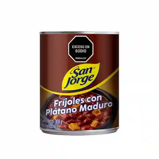 San Jorge Frijol Con Plátano Maduro