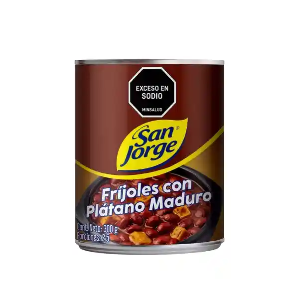 San Jorge Frijol Con Plátano Maduro