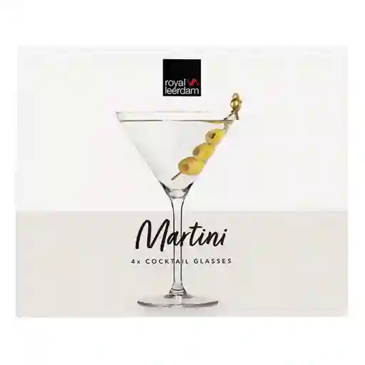Royal Leerdam Set de Copas Cocktail Martini 8710964841435