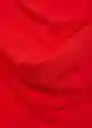 Top Riga Rojo Talla M Mujer Mango